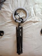 Ringlamp met Statief & Afstandsbediening, Ophalen of Verzenden, Zo goed als nieuw, Lamp of Flitsset