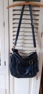 Zwarte leren tas van Fabienne Chabot, Sieraden, Tassen en Uiterlijk, Ophalen of Verzenden, Zo goed als nieuw, Zwart