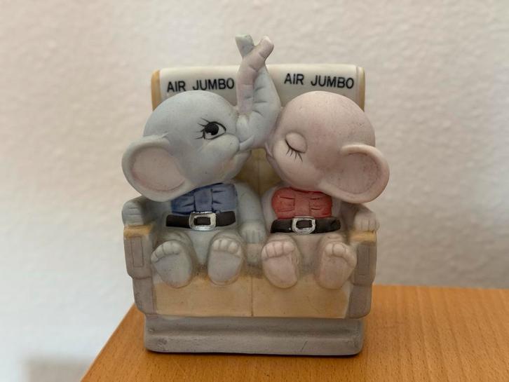 Vintage olifantenbeeldje "Air Jumbo", Huis en Inrichting, Woonaccessoires | Overige, Gebruikt, Ophalen of Verzenden