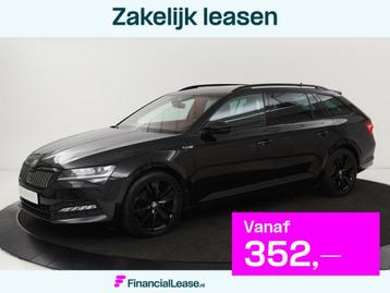 Skoda Superb 1.4 TSI iV Sportline | Leder/Alcantara | Stoel  beschikbaar voor biedingen