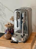 Nespresso sage creatista plus RVS incl cuphouder, Witgoed en Apparatuur, Koffiezetapparaten, Ophalen, Zo goed als nieuw