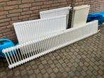 Set van 4 radiatoren, Doe-het-zelf en Verbouw, Verwarming en Radiatoren, 800 watt of meer, Gebruikt, Radiator, Ophalen