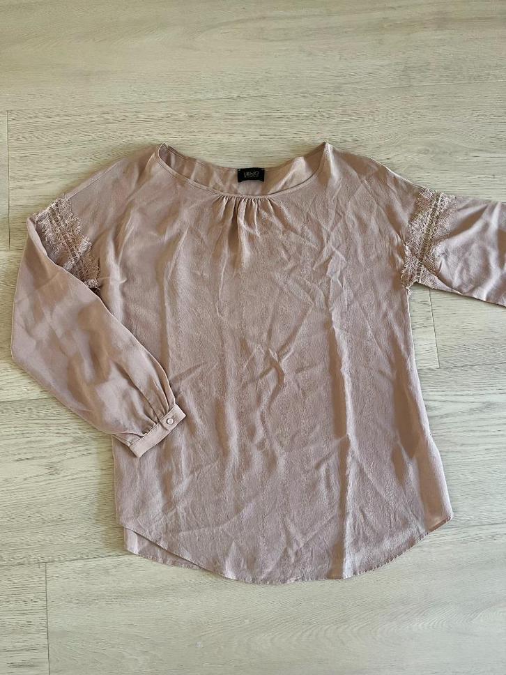 Mooie oud roze blouse van Liu Jo (38), Kleding | Dames, Blouses en Tunieken, Zo goed als nieuw, Maat 38/40 (M), Roze, Ophalen of Verzenden