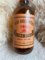 Vintage bierflesje Trio Brouwerij Extra Stout uit Breda, Ophalen of Verzenden, Zo goed als nieuw, Flesje(s), Overige merken