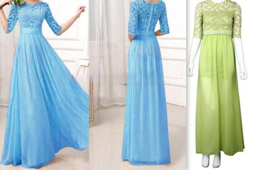nieuwe galajurk maat S groen, Kleding | Dames, Gelegenheidskleding, Nieuw, Galajurk, Maat 36 (S), Groen, Ophalen of Verzenden