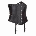 Echt leren corset model 06 waist cincher in xs t/m 6xl, Kleding | Dames, Ondergoed en Lingerie, Ophalen of Verzenden, Body of Korset