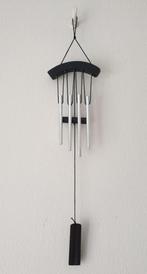 Windgong, windspel, zwart, hout, Ophalen of Verzenden, Nieuw