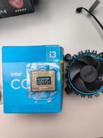 Intel I3- 1200f met koeler, Ophalen of Verzenden, Zo goed als nieuw, 3 tot 4 Ghz