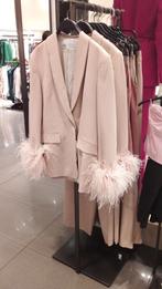 Zara blazer met veertjes M, Kleding | Dames, Jasjes, Kostuums en Pakken, Maat 38/40 (M), Verzenden, Zara, Nieuw