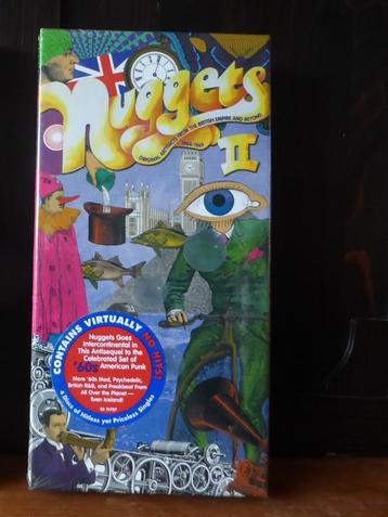 NIEUW! CD box Nuggets II psychedelic, sixties garage rock beschikbaar voor biedingen
