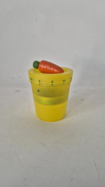 Keukenwekker, grappig design met wortel. 9cm. 7C15 beschikbaar voor biedingen