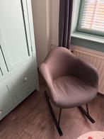 Comfortabele Schommelstoel - Grijs, Huis en Inrichting, Stoelen, Ophalen, Zo goed als nieuw, Eén, Stof