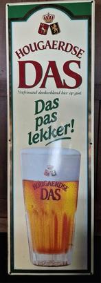 Emaille bord bier DAS pas lekker, Verzamelen, Merken en Reclamevoorwerpen, Ophalen, Zo goed als nieuw, Reclamebord
