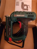 Parkside Elektrische Tacker / Nietpistool - ZGAN, Doe-het-zelf en Verbouw, Ophalen of Verzenden, Zo goed als nieuw, Overige typen