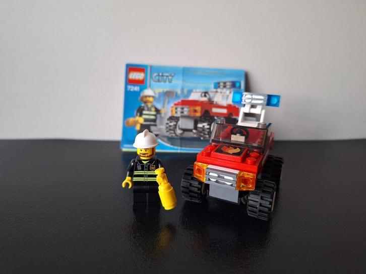 Lego 7241 City – Brandweerwagen, Kinderen en Baby's, Speelgoed | Duplo en Lego, Zo goed als nieuw, Lego, Complete set, Ophalen of Verzenden