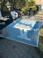 Gratis glasplaat 2,54 bij1,34, Doe-het-zelf en Verbouw, Glas en Ramen, Ophalen, Gebruikt, Glasplaat, 160 cm of meer