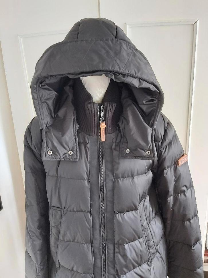 MOSCOW DONSJAS, Kleding | Dames, Jassen | Winter, Zo goed als nieuw, Maat 42/44 (L), Zwart, Verzenden