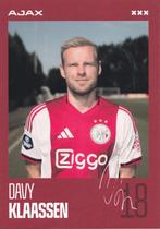 DAVY KLAASSEN Ajax Amsterdam 2025-2006 spelerskaart, Verzenden, Zo goed als nieuw, Ajax, Spelerskaart