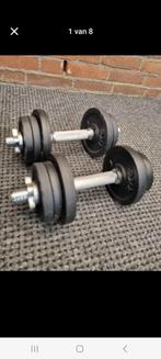 Te koop: Diverse sport gewichten en een apparaat, Sport en Fitness, Fitnessmaterialen, Ophalen, Zo goed als nieuw