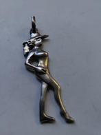 Een prachtige zilvere hanger dame 6 x 1,5 cm, Overige voorstellingen, Nieuw, Ophalen of Verzenden, Zilver
