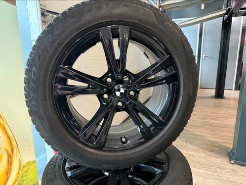 BMW originele winter set zwart 17 inch, Auto-onderdelen, Banden en Velgen, Banden en Velgen, Winterbanden, 17 inch, 225 mm, Personenwagen