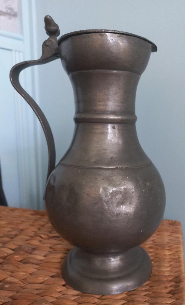 Oude tinnen kan, Antiek en Kunst, Antiek | Tin, Ophalen of Verzenden