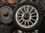 Originele 15 inch Fiat 500 4x98 ET35 Goodyear 185/55/15, Ophalen, 15 inch, Banden en Velgen, 185 mm