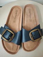 BIO ROCK leer en kurk sandaal donker blauw maat 37 nieuw!, Ophalen of Verzenden, Nieuw, Blauw, Sandalen of Muiltjes