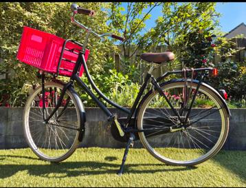 Dames Transportfiets met Krat beschikbaar voor biedingen