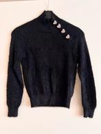 Hartjes trui zwart zara, Kleding | Dames, Truien en Vesten, Maat 38/40 (M), Verzenden, Zo goed als nieuw, Zara