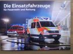 5x Volkswagen Binz Brandweer + Ambulance folders/brochures, Ophalen of Verzenden, Zo goed als nieuw, Volkswagen