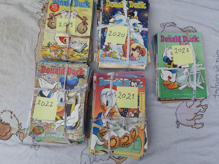Donald Duck jaargangen, 2019, 2020, 2021, Boeken, Stripboeken, Gelezen, Meerdere stripboeken, Ophalen