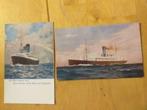 Oude Schepen Ansichtkaarten - The Blue Funnel Line, Verzenden, 1960 tot 1980, Voertuig