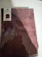 Manilla Crushed Velvet Ruby Wine Dekbedovertrek, Dekbedovertrek, Ophalen of Verzenden, Rood, Nieuw