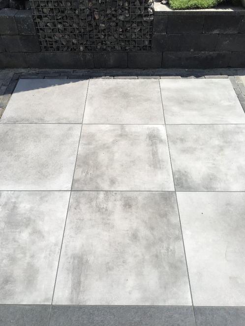 keramische terrastegels 60x60x2 cm koopje nu 25.00 euro p/m2, Tuin en Terras, Tegels en Klinkers, Nieuw, Terrastegels, Keramiek