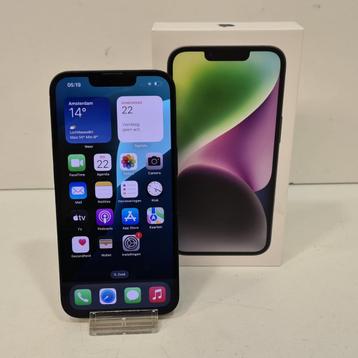 iPhone 14 128GB Midnight Compleet in Nette Staat Accu: 85% beschikbaar voor biedingen