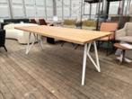 Studio Henk Butterfly tafel recht – showroommodel, Ophalen of Verzenden, Zo goed als nieuw, 4 tot 6 stoelen