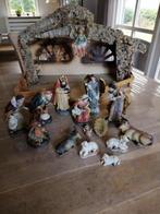 kerstbeeldjes eventueel met stal., Diversen, Kerst, Ophalen of Verzenden, Zo goed als nieuw