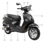 Voetsteun rechts Rover Disegno Fino Lambretta 50qt-f-030402, Ophalen of Verzenden, 50cc-Scooterparts, Info@50cc-scooterparts.nl