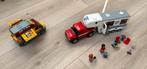 Pick-uptruck en caravan, 60182 en pizza-bestelwagen, 60150, Ophalen of Verzenden, Zo goed als nieuw, Complete set, Lego