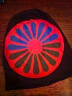 Zwarte Hoed met Roma Vlag, Hoed, Nieuw, Generic, One size fits all