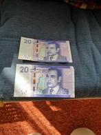 Marokko: 2  biljetten van 20 Dirham 1 biljet 50 Dirham., Postzegels en Munten, Bankbiljetten | Afrika, Setje, Ophalen of Verzenden