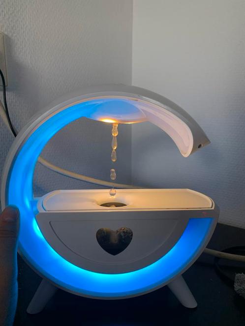 Lamp met regendruppels en geur, Huis en Inrichting, Lampen | Overige, Gebruikt, Ophalen of Verzenden