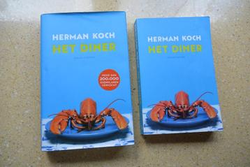 Het diner Herman Koch 2 edities Roman beschikbaar voor biedingen