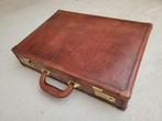 Klassieke attache koffer Partridge, Sieraden, Tassen en Uiterlijk, Koffers, Ophalen, Gebruikt, Leer, Slot