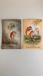 Fantasie. Vissen 1 april. Voor de japtafel, met ballonnen, Ophalen of Verzenden, Ongelopen, Overige thema's