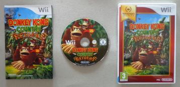 Donkey Kong Returns voor de Nintendo Wii Compleet  beschikbaar voor biedingen