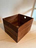Houten krat / platenbak (nieuw!), Ophalen of Verzenden, Zo goed als nieuw, 50 tot 100 cm, Minder dan 50 cm