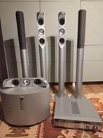5.1 Surround set KEF HTS 5001 & PSW 2500 + receiver, Audio, Tv en Foto, Home Cinema-sets, Gebruikt, 70 watt of meer, 5.1-systeem