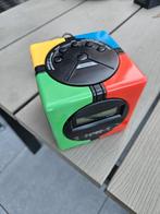 Space Age Rubiks Kubus digitale wekker alarm klok, radio, Audio, Tv en Foto, Radio's, Ophalen of Verzenden, Gebruikt, Radio